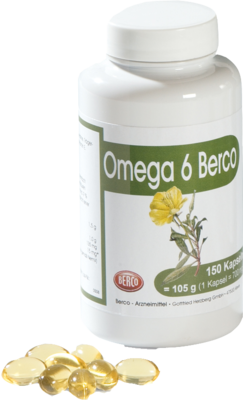 Berco-ARZNEIMITTEL OMEGA 6 Berco Kapseln 105 g 03089638