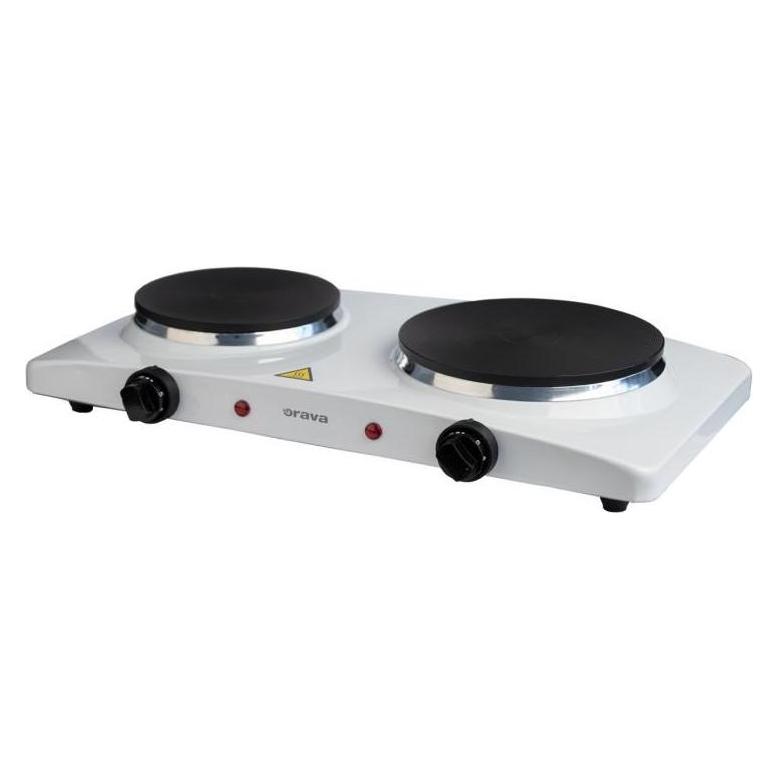 Orava VP-91 weiss / Elektroherd / 2500 W / 2 Platten / 185 + 155 mm Platte (VP-91 W)