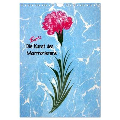 Ebru - Marmorieren auf Wasser (Wandkalender 2026 DIN A4 hoch), CALVENDO Monatskalender