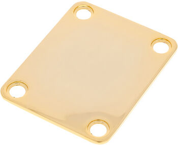 Fender 4-Bolt Vintage Neck Plate Gold Gold