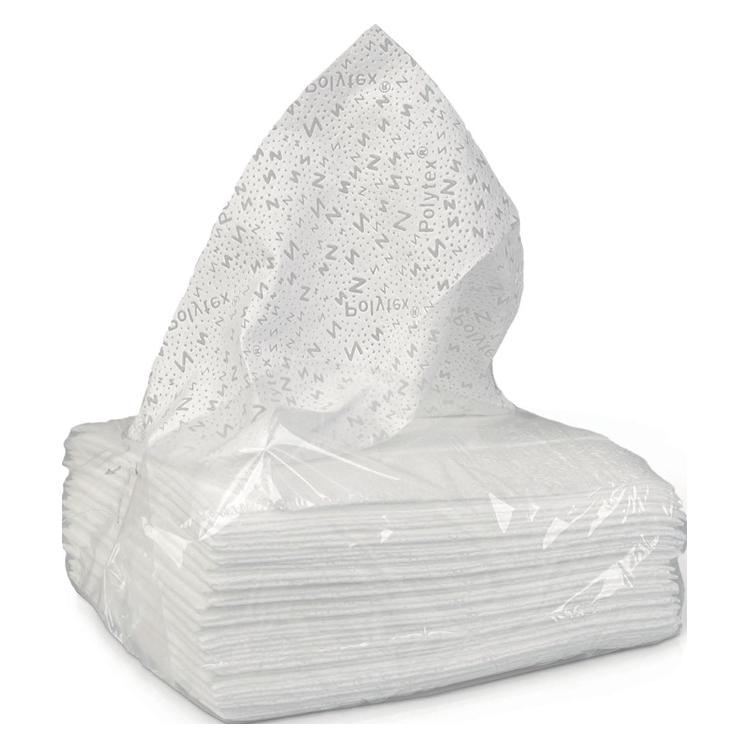 Wiper Bowl Tücher Polytex light 1-lagig, mit Polytex-Prägung weiss L400xB420ca.mm (10160-00)