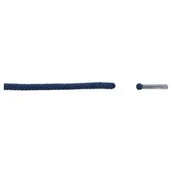 Schnürsenkel Kordel rund blau 65 cm