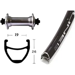 Rodi, Laufräder, (Vorderrad, 26")