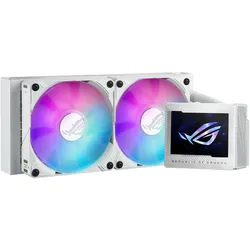 ASUS ROG RYUJIN III 240 ARGB, CPU Wasserkühler, Mehrfarbig, Schwarz, Weiss