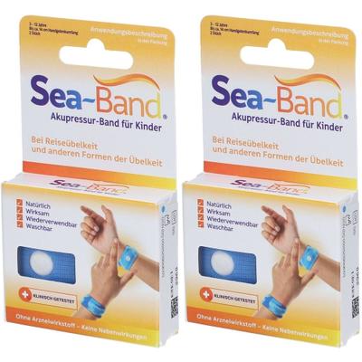 2x Sea-Band Akupressurband für Kinder 2x2 St Bandage(s)