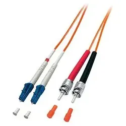 Equip LC/ST Fiber Optic Adapter Cable- OM1/OM2, 5.0m , 50/125μ