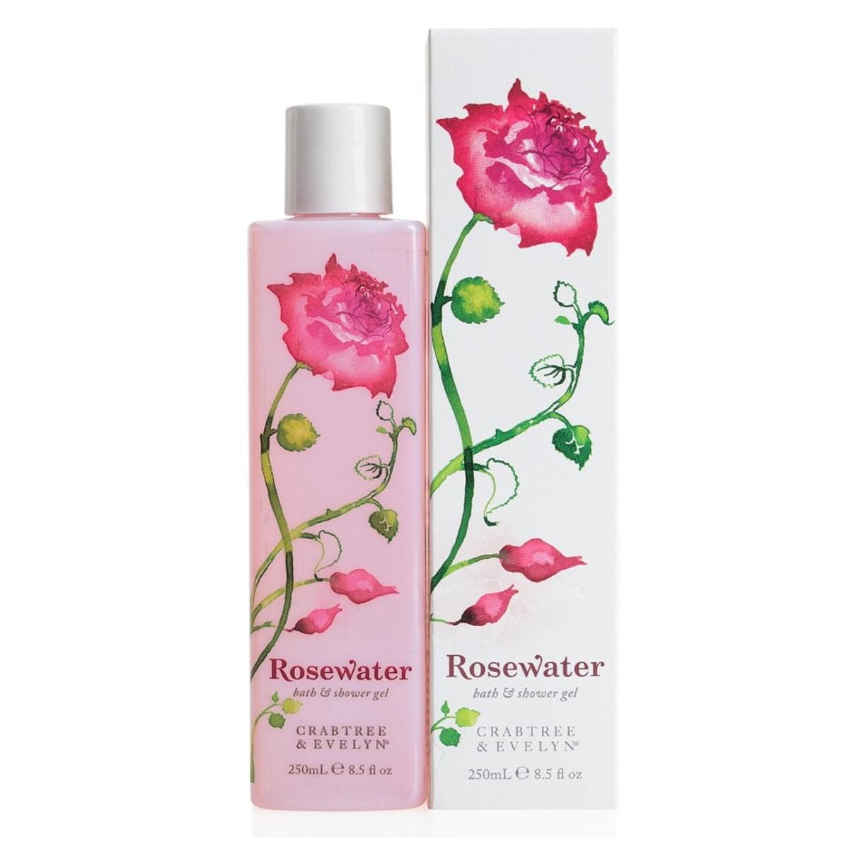 John Richmond Crabtree & Evelyn Rosewater Cleansing Shower Gel für alle Hauttypen - 250 Ml (250 ml) (044936216593)