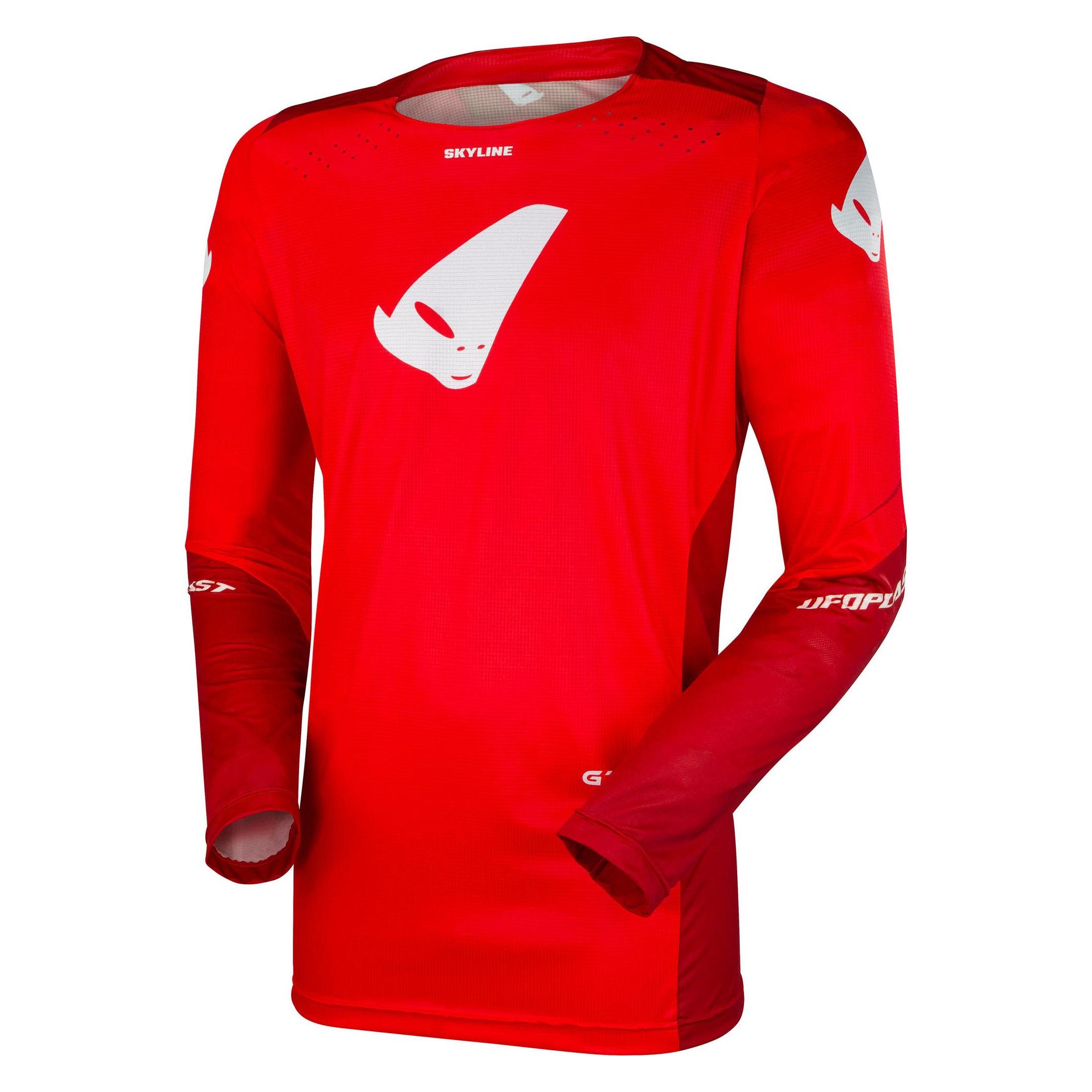 Ufo Plast Mx Jersey Ufo Skyline Rot Gr. XL (XL) (JE13003-BXL)