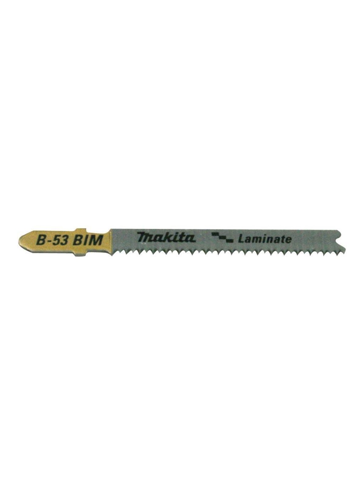 Makita B-53 - jig saw blade - for wood plastic chipboard plywood laminate hardwood veneered wood melamine faced chipboard (MFC) laminated wood - 5 pieces