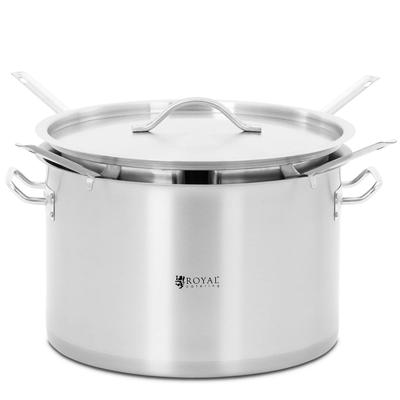 Royal Catering Nudeltopf - 4 Siebeinsätze - 31 l -