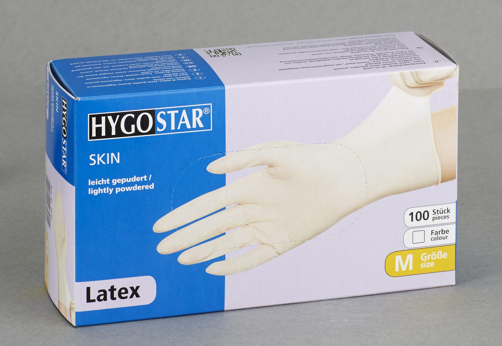 HYGOSTAR Einmalhandschuhe SKIN M weiß 2655