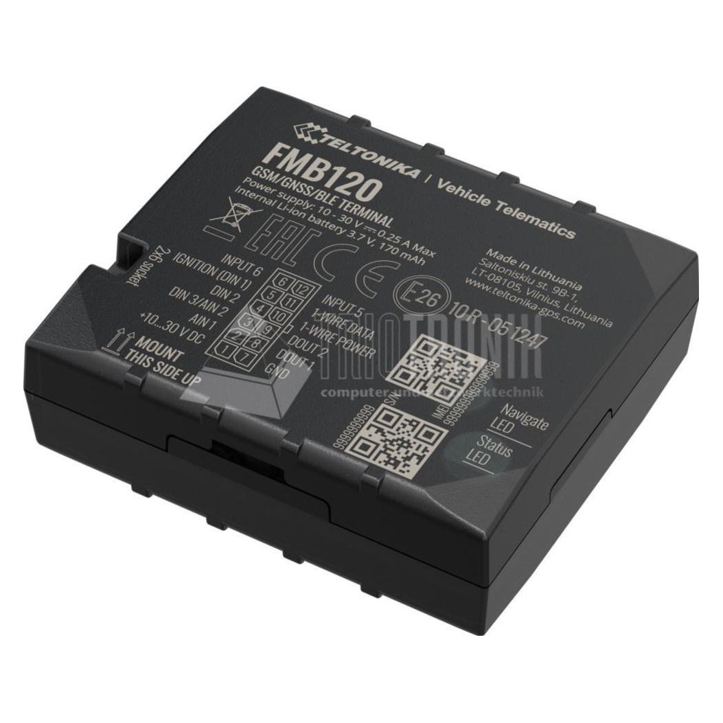 Teltonika FMB120 GNSS/GSM/Bluetooth Tracker mit interner GNSS/GSM Antenne & Batterie Fleet Management (FMB120)