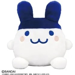 Bandai Plüsch Tamagotchi Mimitchi weiss/blau 30cm (30 cm)