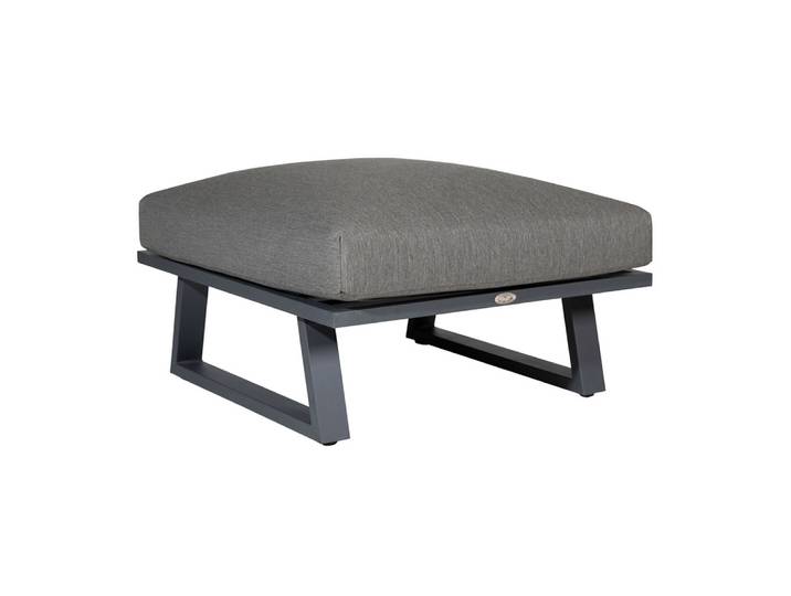 Diamond Garden Nora Lounge Sun&Rain Ottomane aus Aluminium inkl.