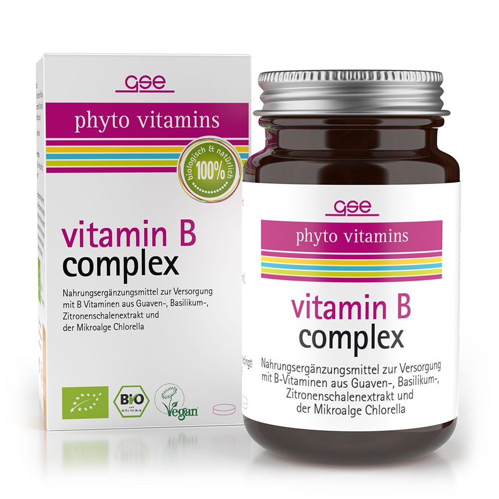 GSE Vitamin B Complex Bio Tabletten 60 St