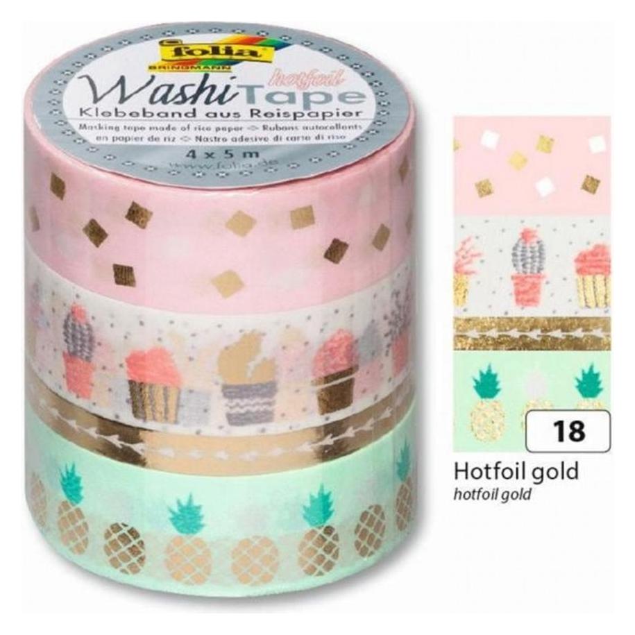 Folia Washi Tape Hotfoil (26418)