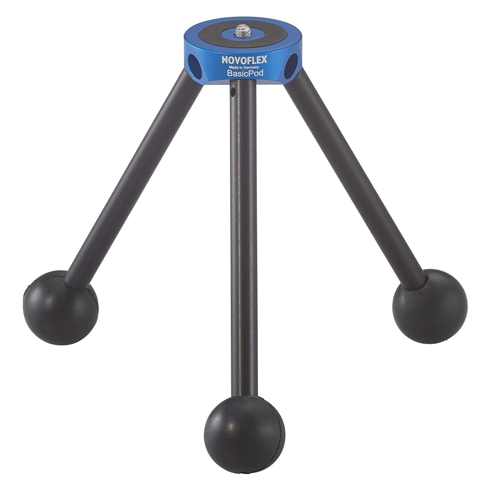 Novoflex Tischstativ Basic Pod blau (4030432841014)