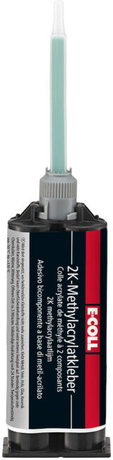 E-COLL Colle 2K méthacrylate 50 g cartouche double chambre (4317784464970)