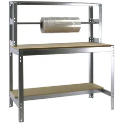Proregal Packtisch Buffalo | HxBxT 84x120x76cm | Traglast 600kg | Verzinkt