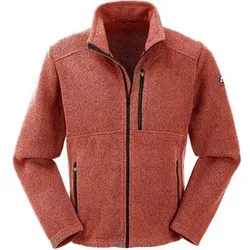 MAUL Herren Unterjacke Oberstdorf II Strickfleece Jac, Größe 58 in Orange 46