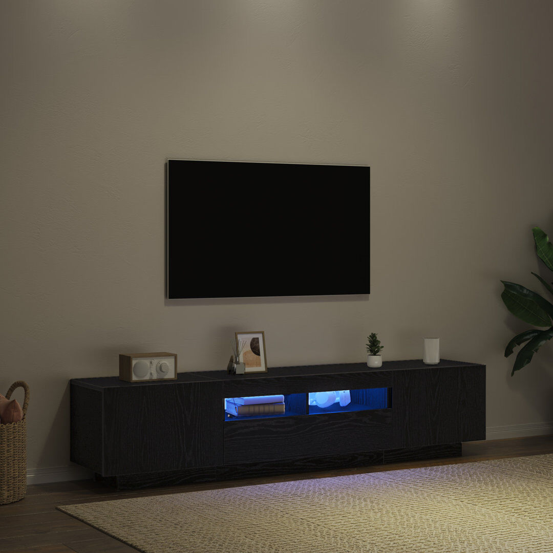 Latitude Run TV Stand Manufactured Wood 40cm H x 180cm L x 35cm W