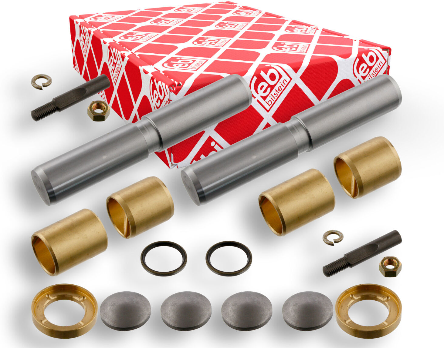 Febi Bilstein Reparatursatz, Achsschenkelbolzen 05783 Vorderachse Rechts Für Mercedes