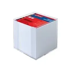 Herlitz 10410801 Notizpapier-Spender Quadratisch Kunststoff Weiß