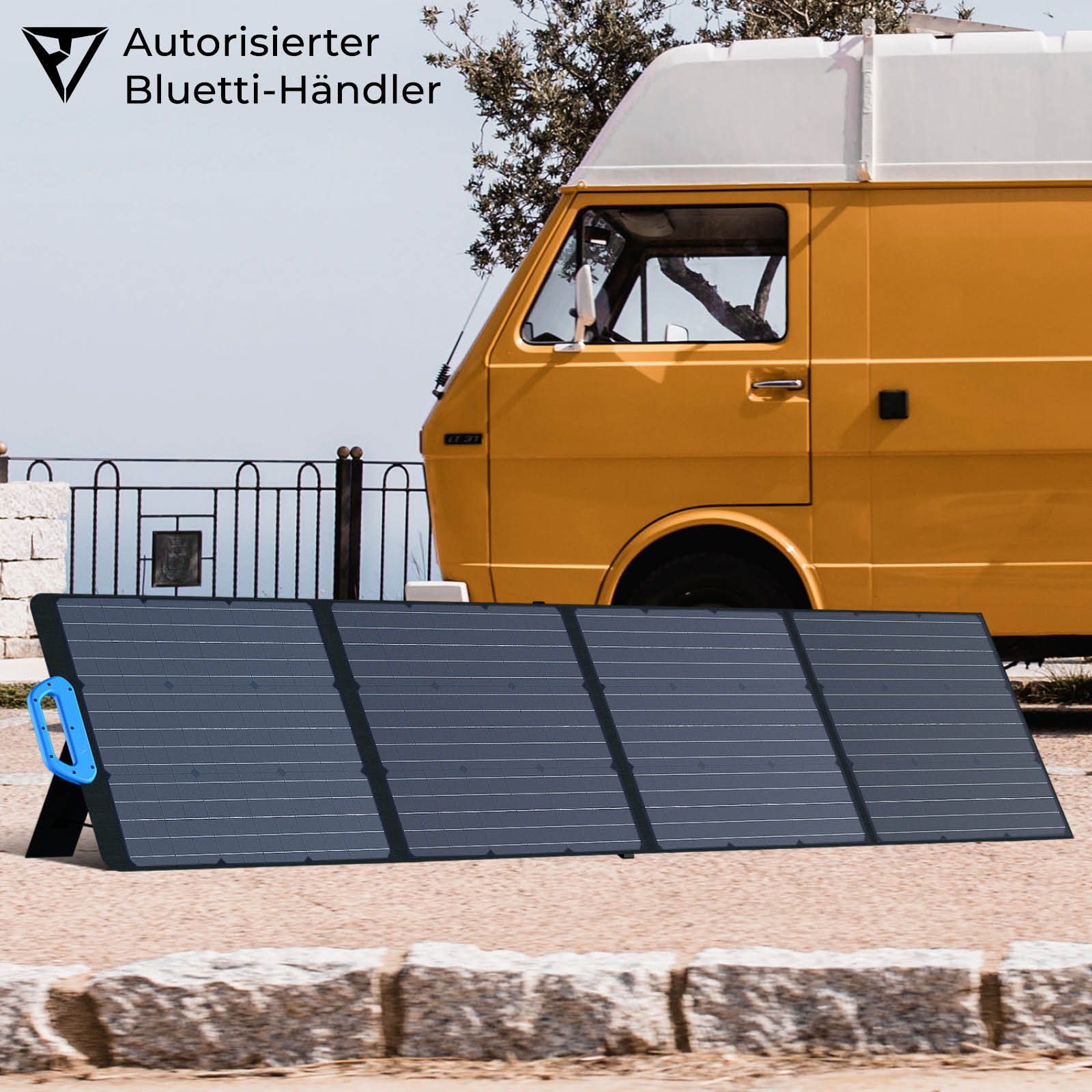 Bluetti PV200, 200 W, 20,5 V, 9,7 A, 26,1 V, 10,3 A, Monokristallines Silizium