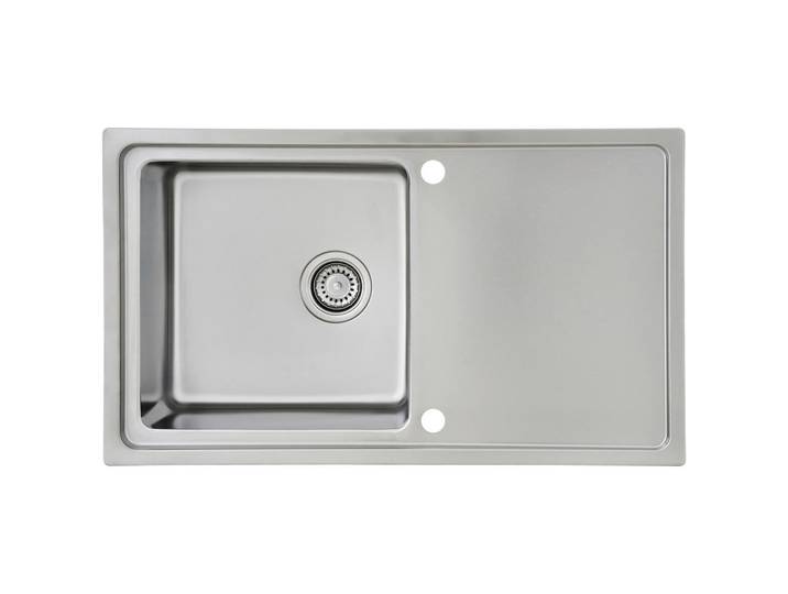 Respekta Spüle Chicago, Edelstahl, Metall, 86x21x50 cm, Küchen, Küchenausstattung, Küchenspülen, Edelstahlspüle