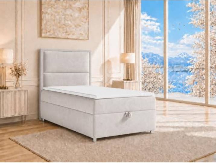 Best For Home Trinity K-11 Boxspringbett 80x200 cm mit Bettkasten & Topper