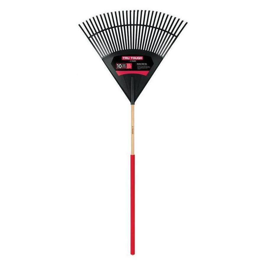 Truper Leaf rake, 76cm head, wooden handle, comfortable handle 122cm (21286113)