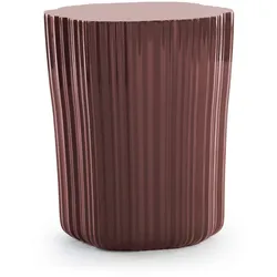 Corteza Couchtisch Freiform 48 Bordeaux ca Ø38