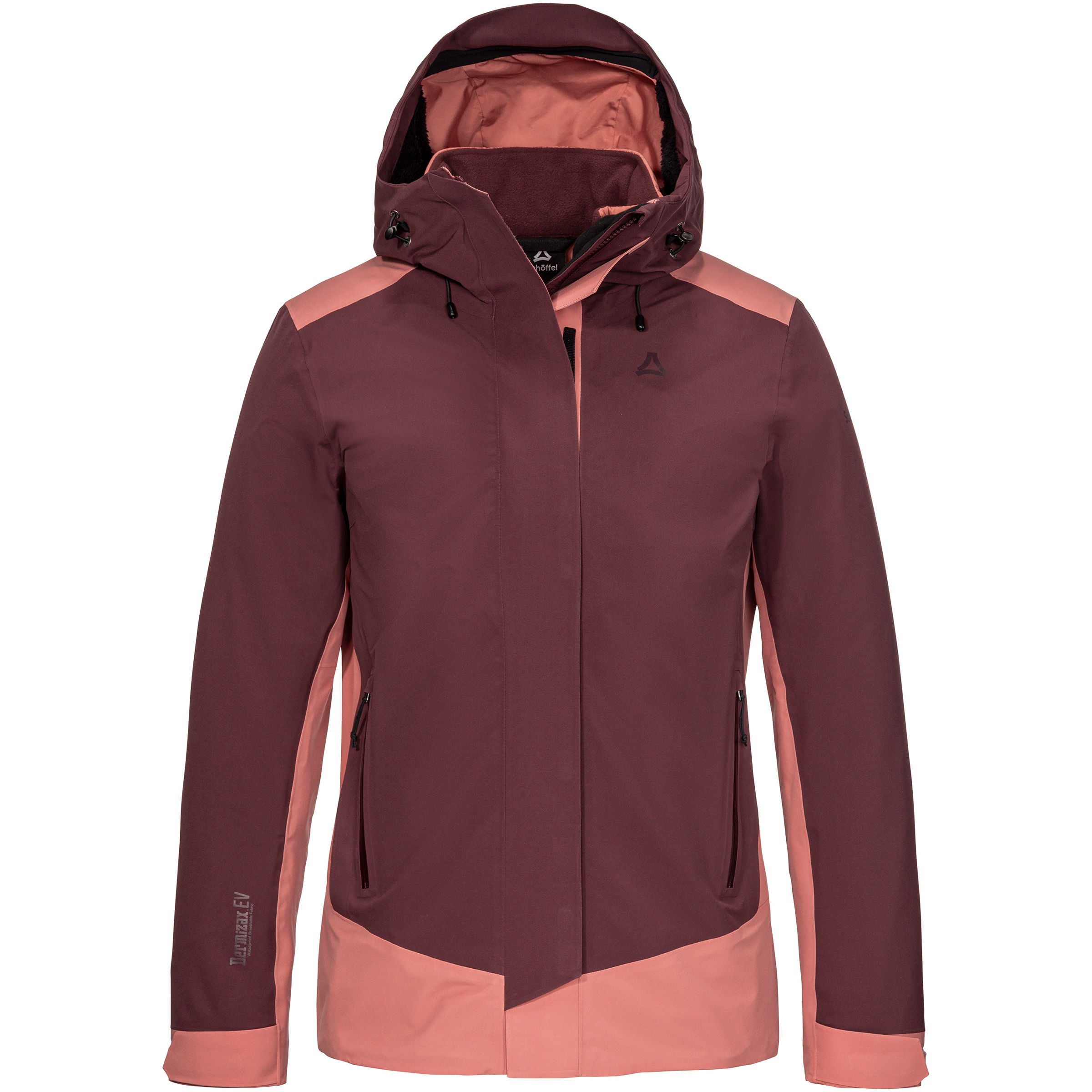 Schöffel Style Refoca 3in1 Damen Doppeljacke rot Größe S Trekking Atmungsaktiv