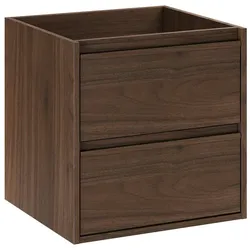 WASCHTISCHUNTERSCHRANK 50cm Edmé Dunkles Holz