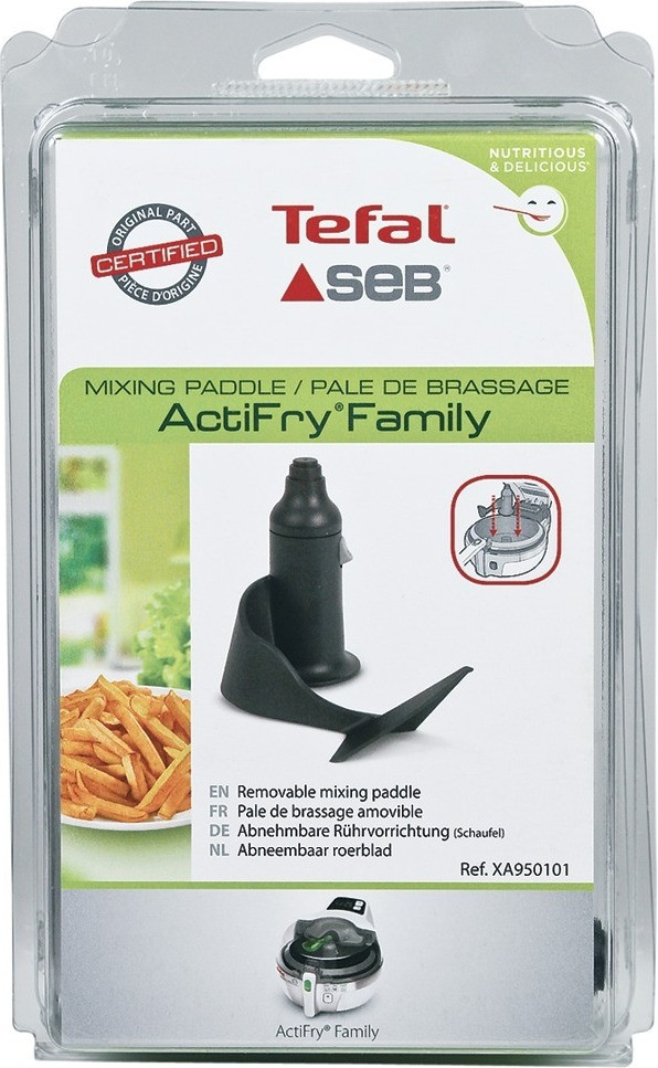 Tefal SEB XA-950101 Omkeerbare schep en mengarm voor heteluchtfriteuses en ActiFry Family, compatibel met Moulinex SS-992250 en Calor