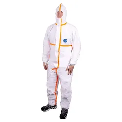 Chemie-Schutzoverall Typ 3/4/5/6 "TYVEK® 800J" - L - Weiß
