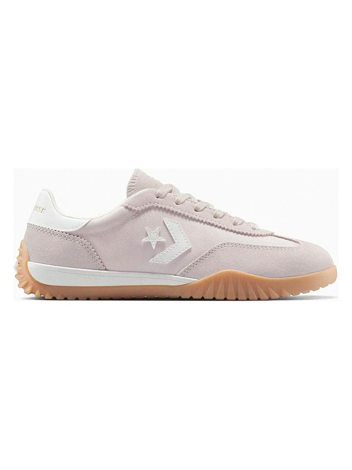 Converse Leder-Sneakers "Run Star" in Rosa - 40,5