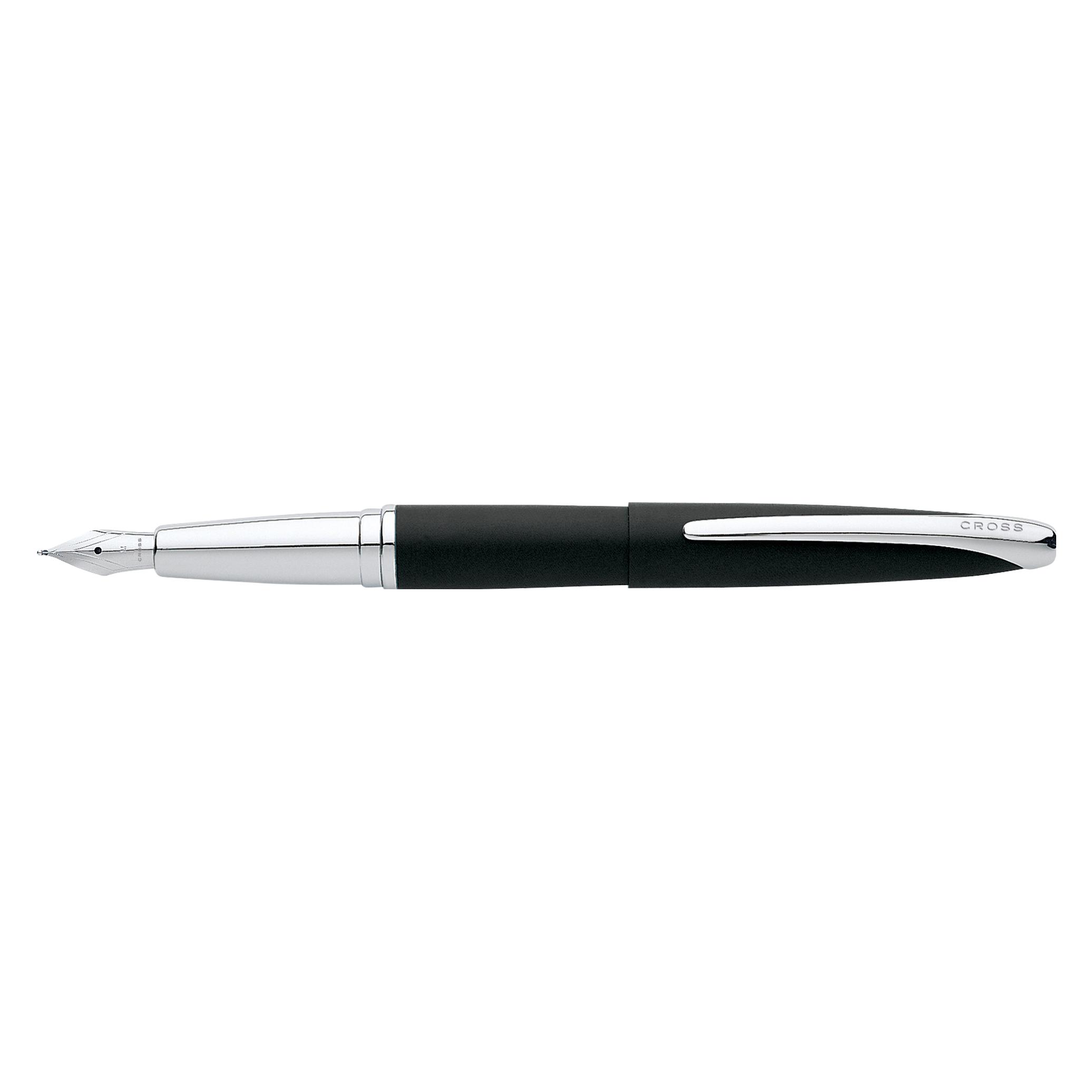 Cross ATX Füllhalter F Basalt Black Stahlfeder (1x) (886-3FS)