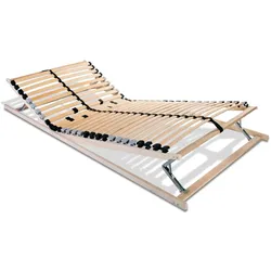 Coemo 7 Zonen Lattenrost Ergo KF mit Kopf- & Fußteilverstellung 120x200cm