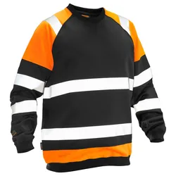 Jobman Sweatshirt Hi-Vis 5124 9931 xs