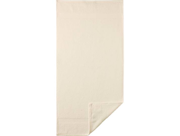 Badetuch EGERIA Diamant , beige (natur), B:70cm L:140cm, Walkfrottee, Obermaterial: 100% Baumwolle, Handtücher, Badetuch, Uni Programm mit schmaler Bordüre, 100 % Baumwolle