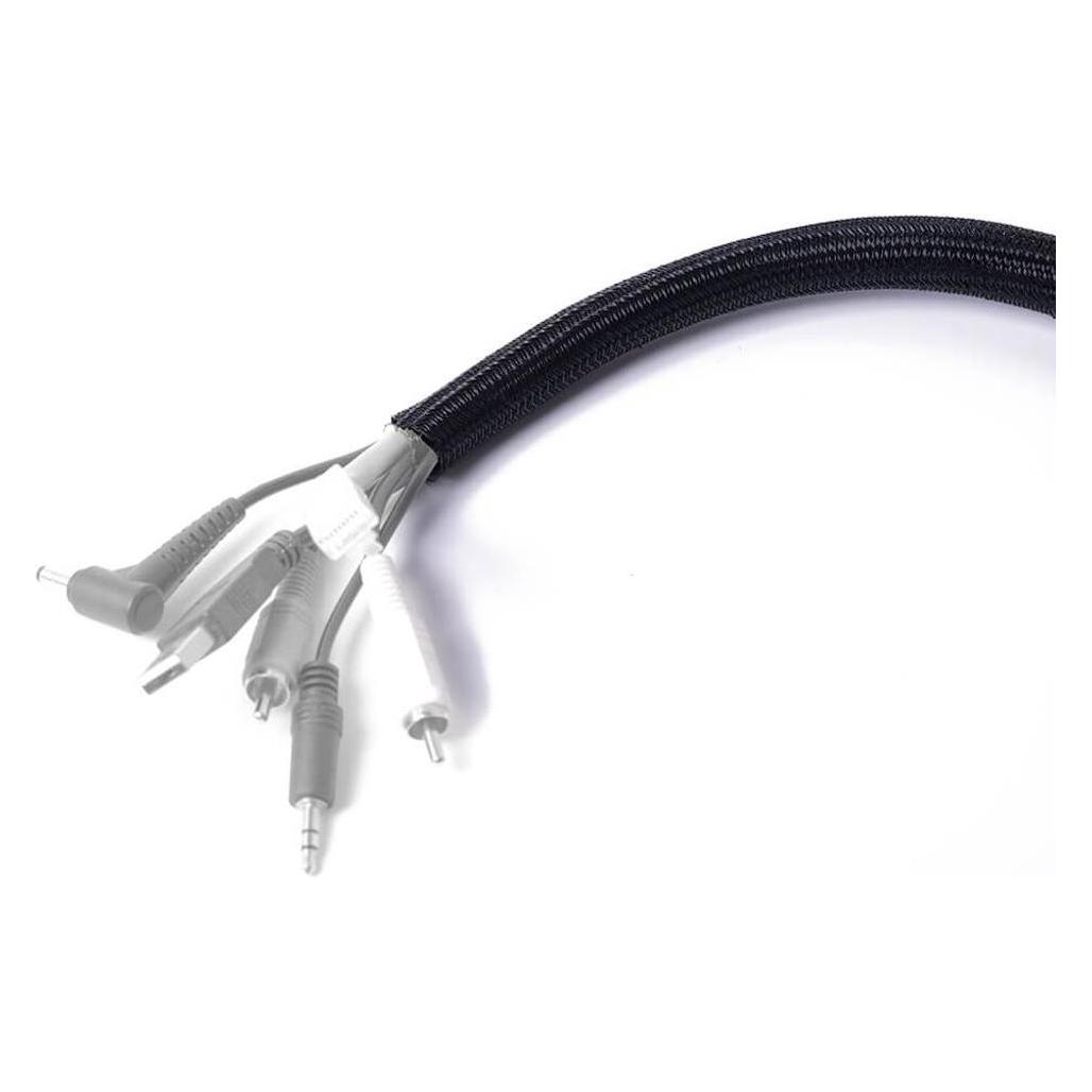 DESIRE2 Cable sheath with Velcro closure 2m - Black (Kabelschlauch, 200 cm) (D2CSH2MBK)