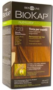Biokap Nutricolordelicato Tinta Loiro Trigo Dourado Bio 7.33 140 ml