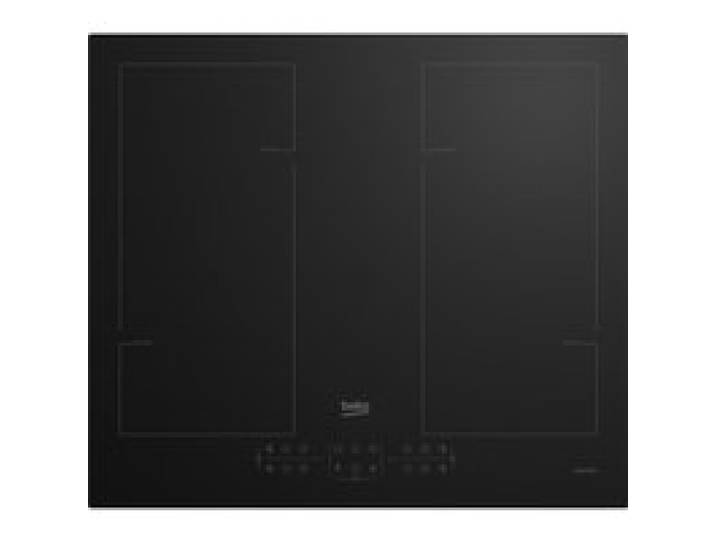 Plaque à induction - BEKO - HII64205F2MT - 4 foyers - 7200W - Noir