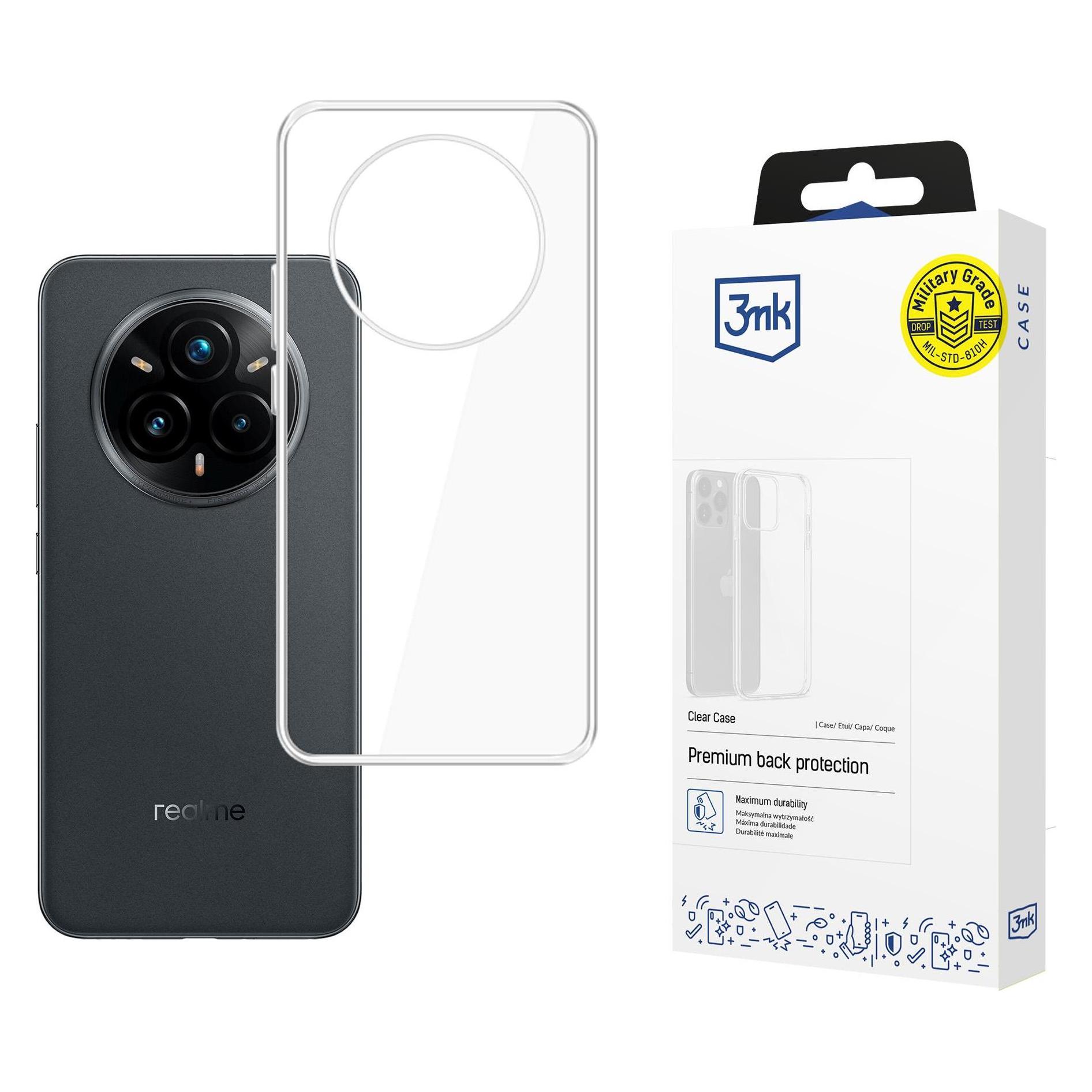 3MK Clear Case for Realme 14 Pro+ - Transparent (Realme 14 Pro) (W-3CleCase-R14P+-0)