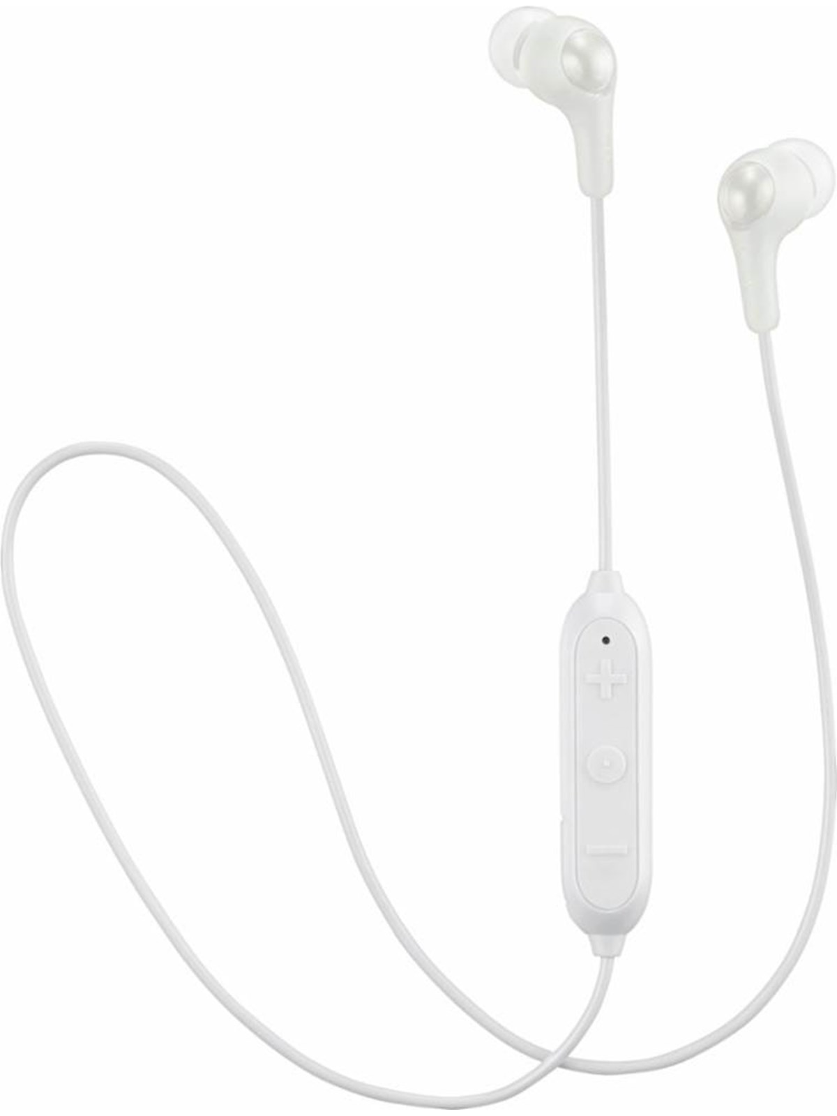 JVC Wireless In Ear Headphones with Remote and Mic - White