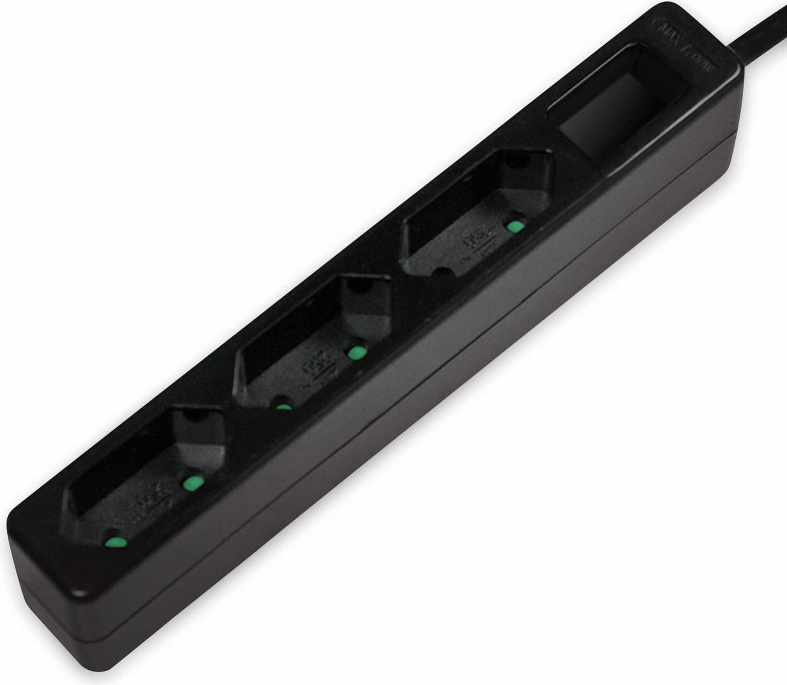 LogiLink stekkerdoos 3-voudig zwart 1,5 meter