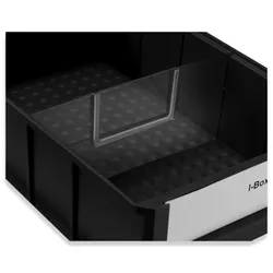PROREGAL Leitfähiger Trennsteg für breite Industrieboxen | Breite 18,3cm | 10 Stück