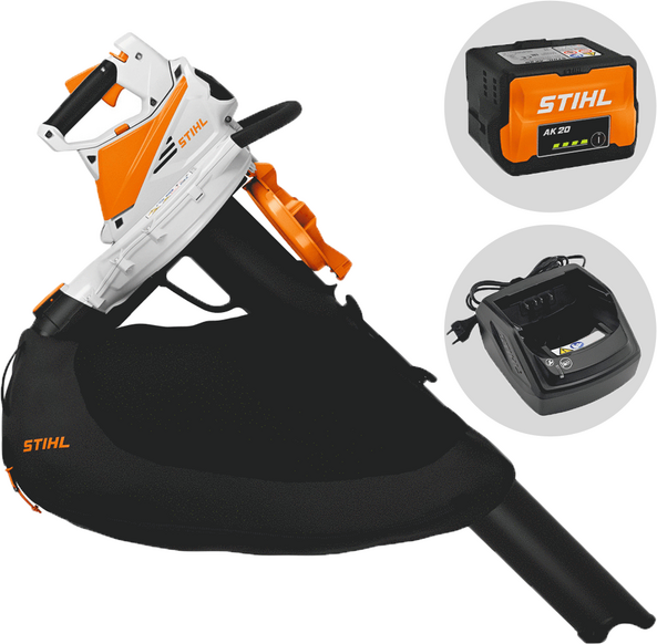 STIHL SHA 56 - Soffiatore aspiratore con batteria AK 20 - 36V 4Ah