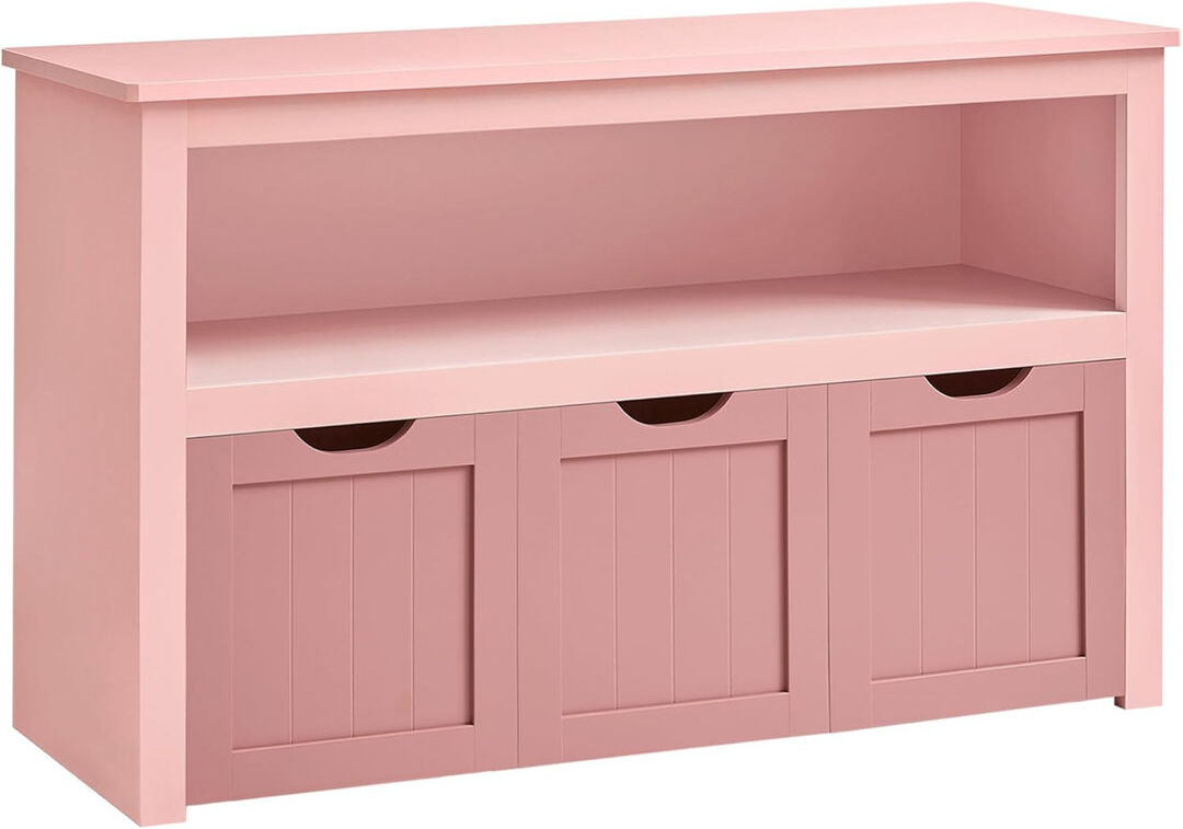 Lark Manor 4 Pair Shoe Rack Pink 4